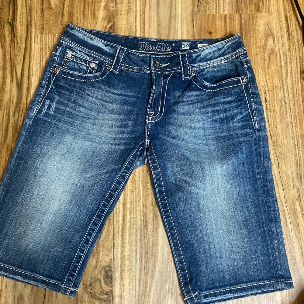 Miss me Bermuda shorts 10/12 blue